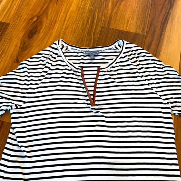 Market Spruce Striped Top Size Small - Picture 3 of 5